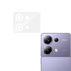 Set 2 folii SILKASE pentru Xiaomi Poco M6 Pro, protectie camera foto, silicon regenerabil