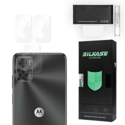 Set 3 folii SILKASE pentru Motorola Moto E22i, protectie camera foto, silicon regenerabil Set 3 folii SILKASE pentru Motorola Moto E22i, protectie camera foto, silicon regenerabil