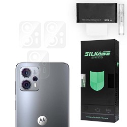Set 3 folii SILKASE pentru Motorola Moto g23, protectie camera foto, silicon regenerabil Set 3 folii SILKASE pentru Motorola Moto g23, protectie camera foto, silicon regenerabil