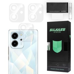 Set 3 folii SILKASE pentru Honor 80 SE, protectie camera foto, silicon regenerabil Set 3 folii SILKASE pentru Honor 80 SE, protectie camera foto, silicon regenerabil