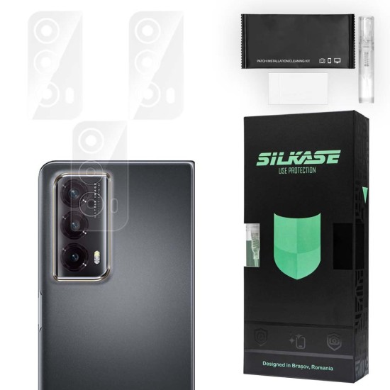 Set 3 folii SILKASE pentru Honor Magic Vs2, protectie camera foto, silicon regenerabil (SILKASE, Magic Vs2) by www.silkase.ro Set 3 folii SILKASE pentru Honor Magic Vs2, protectie camera foto, silicon regenerabil (Magic Vs2, C0580) by www.silkase.ro