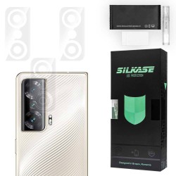 Set 3 folii SILKASE pentru Honor Magic Vs Ultimate, protectie camera foto, silicon regenerabil