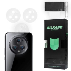 Set 3 folii SILKASE pentru Honor Magic 5 Pro, protectie camera foto, silicon regenerabil