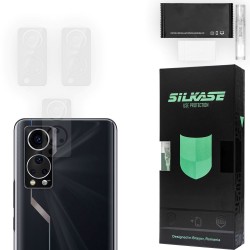 Set 3 folii SILKASE pentru ZTE Axon 30 5G, protectie camera foto, silicon regenerabil