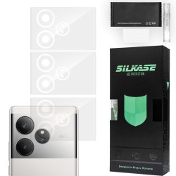 Set 3 folii SILKASE pentru Realme GT6, protectie camera foto, silicon regenerabil Set 3 folii SILKASE pentru Realme GT6, protectie camera foto, silicon regenerabil