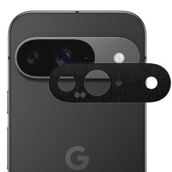 Rama camera Aluminiu SILKASE pentru Google Pixel 9, FullGlue, negru