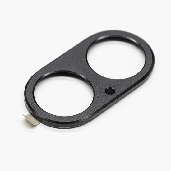 Rama camera Aluminiu SILKASE pentru Apple iPhone 16 Plus, FullGlue, negru (iPhone 16 Plus, C0633) by www.silkase.ro