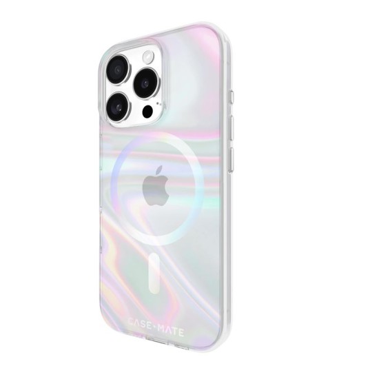 Husa Case Mate Soap Bubble Magsafe pentru Apple iPhone 16 Pro (Case Mate, iPhone 16 Pro) by www.silkase.ro Husa Case Mate Soap Bubble Magsafe pentru Apple iPhone 16 Pro (iPhone 16 Pro, CM054414) by www.silkase.ro