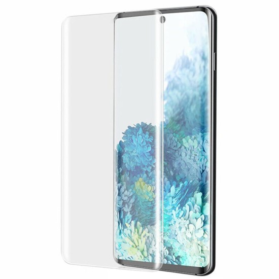 Folie sticla UV curbata pentru Samsung S21Plus, FullGlue, FullCover, tempered glass 9H (SILKASE, Telefoane Samsung) by www.silkase.ro Folie sticla UV curbata pentru Samsung S21Plus, FullGlue, FullCover, tempered glass 9H (Telefoane Samsung, F2076) by www.silkase.ro