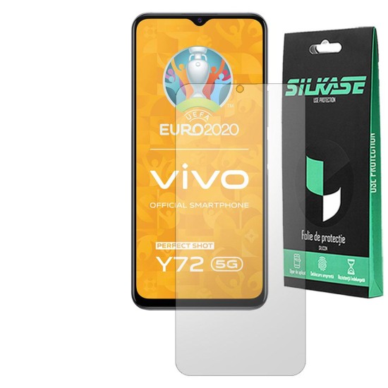 Folie mata SILKASE pentru Vivo Y72, protectie ecran, silicon regenerabil (, F2992) by www.silkase.ro