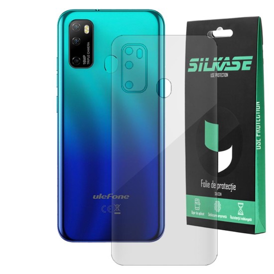 Folie spate SILKASE pentru Ulefone Note 9P, protectie spate, silicon regenerabil (, F3785) by www.silkase.ro