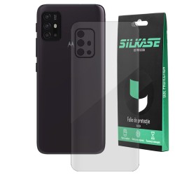 Folie spate SILKASE pentru Motorola Moto G30, protectie spate, silicon regenerabil Folie spate SILKASE pentru Motorola Moto G30, protectie spate, silicon regenerabil