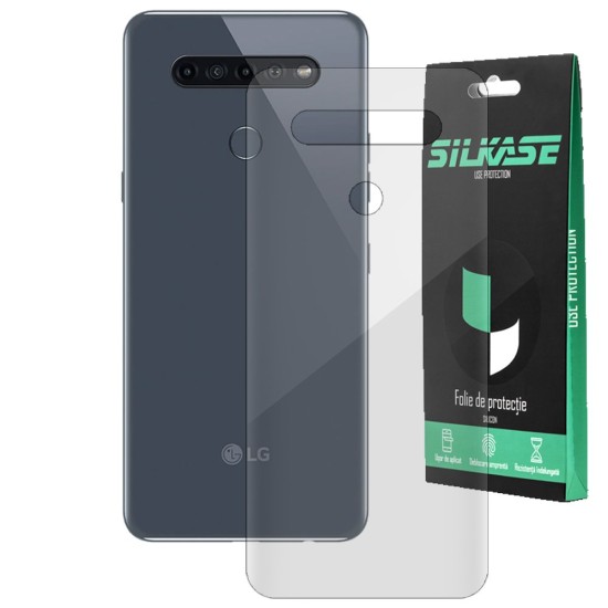 Folie spate SILKASE pentru LG K41S, protectie spate, silicon regenerabil (SILKASE, Folie Silicon Spate Lucioasa) by www.silkase.ro Folie spate SILKASE pentru LG K41S, protectie spate, silicon regenerabil (Folie Silicon Spate Lucioasa, F3844) by www.silkase.ro