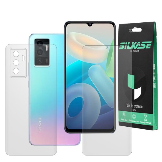 Folie mata SILKASE pentru Vivo S10e, protectie ecran, silicon regenerabil (, F4194) by www.silkase.ro