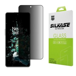 Folie sticla privacy SILKASE pentru OnePlus 10T, Full Glue, Full display, negru
