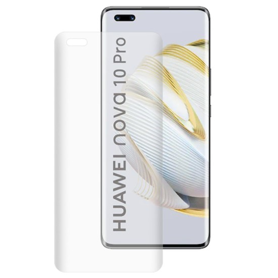Folie sticla UV mata SILKASE pentru Huawei Nova 10 Pro, Full Glue, Full display, transparenta (Nova 10 Pro, F5369) by www.silkase.ro