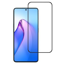 Folie sticla SILKASE pentru OPPO Reno 8 Pro, Full Glue, Full display, negru