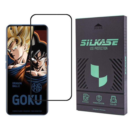 Folie sticla SILKASE pentru Realme GT Neo 3T, Full Glue, Full display, negru (GT Neo 3, F5384) by www.silkase.ro