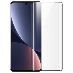 Folie sticla SILKASE pentru Xiaomi 13 Pro, Full Glue, Full display, negru