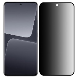 Folie sticla privacy SILKASE pentru Xiaomi 13, Full Glue, Full display, negru