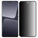 Folie sticla privacy SILKASE pentru Xiaomi 13, Full Glue, Full display, negru (13, F5700) by www.silkase.ro