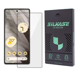 Folie sticla SILKASE pentru Google Pixel 7a, Full Glue, Full display, negru