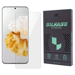 Folie sticla UV SILKASE pentru Huawei P60/ P60 Pro, Full Glue, Full display, transparenta