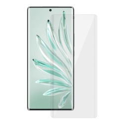 Folie sticla UV SILKASE pentru Honor 70, Full Glue, Full display, transparenta