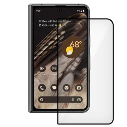 Folie sticla SILKASE pentru Google Pixel Fold, Full Glue, Full display, negru