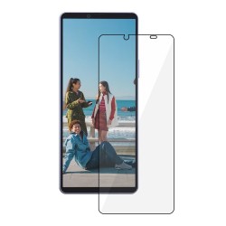 Folie sticla SILKASE pentru Sony Xperia 10 V, Full Glue, Full display, negru