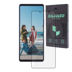Folie sticla SILKASE pentru Sony Xperia 10 V, Full Glue, Full display, negru Folie sticla SILKASE pentru Sony Xperia 10 V, Full Glue, Full display, negru
