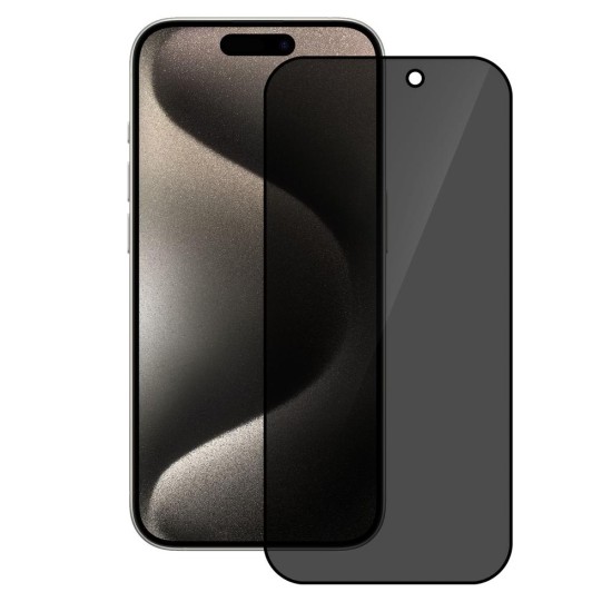 Folie sticla privacy SILKASE pentru Apple iPhone 15 Pro, Full Glue, Full display, negru (SILKASE, iPhone 15 Pro) by www.silkase.ro Folie sticla privacy SILKASE pentru Apple iPhone 15 Pro, Full Glue, Full display, negru (iPhone 15 Pro, F6201) by www.silkase.ro