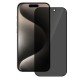 Folie sticla privacy SILKASE pentru Apple iPhone 15 Pro, Full Glue, Full display, negru (SILKASE, iPhone 15 Pro) by www.silkase.ro Folie sticla privacy SILKASE pentru Apple iPhone 15 Pro, Full Glue, Full display, negru (iPhone 15 Pro, F6201) by www.silkase.ro