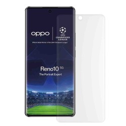 Folie sticla UV mata SILKASE pentru Oppo Reno 10, Full Glue, Full display, transparenta