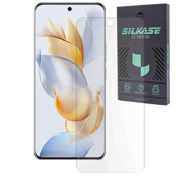 Folie sticla UV mata SILKASE pentru Honor 90, Full Glue, Full display, transparenta Folie sticla UV mata SILKASE pentru Honor 90, Full Glue, Full display, transparenta