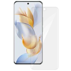 Folie sticla UV SILKASE pentru Honor 90, Full Glue, Full display, transparenta
