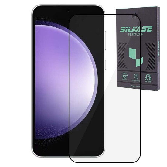 Folie sticla SILKASE pentru Samsung Galaxy S23 FE, Full Glue, Full display, negru (SILKASE, Telefoane Samsung) by www.silkase.ro Folie sticla SILKASE pentru Samsung Galaxy S23 FE, Full Glue, Full display, negru (Telefoane Samsung, F6380) by www.silkase.ro