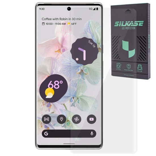Folie sticla UV SILKASE pentru Google Pixel 6 Pro, Full Glue, Full display, transparenta (Telefoane Google, F6383) by www.silkase.ro