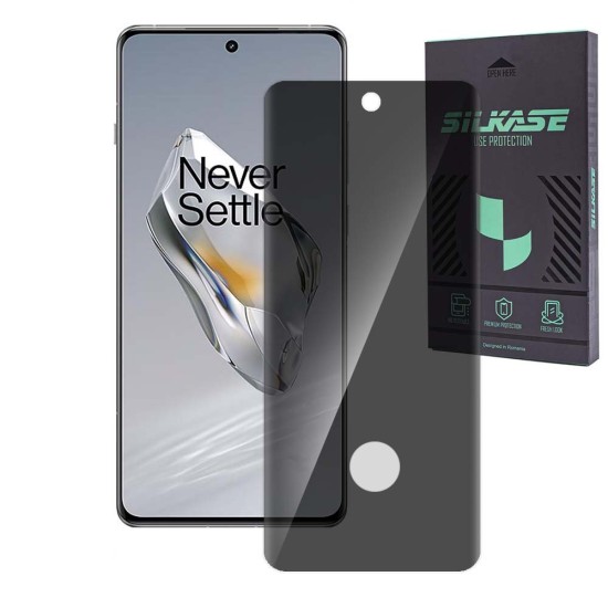 Folie sticla UV privacy SILKASE pentru OnePlus 12, Full Glue, Full display, negru (SILKASE, Telefoane OnePlus) by www.silkase.ro Folie sticla UV privacy SILKASE pentru OnePlus 12, Full Glue, Full display, negru (Telefoane OnePlus, F6475) by www.silkase.ro