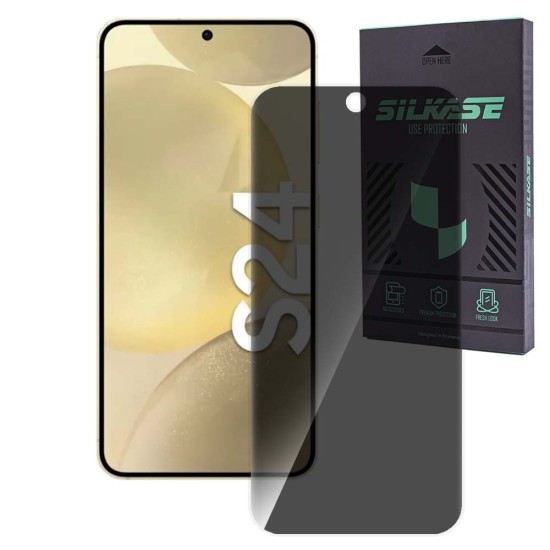 Folie sticla privacy SILKASE pentru Samsung Galaxy S24, Full Glue, Full display, negru (SILKASE, Telefoane Samsung) by www.silkase.ro Folie sticla privacy SILKASE pentru Samsung Galaxy S24, Full Glue, Full display, negru (Telefoane Samsung, F6476) by www.silkase.ro