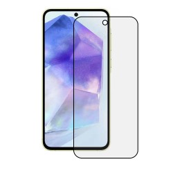 Folie sticla SILKASE pentru Samsung A35, Full Glue, Full display, negru