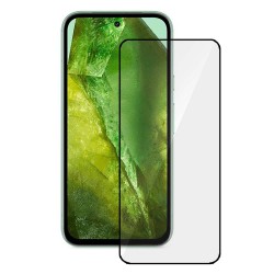 Folie sticla SILKASE pentru Google Pixel 8a, Full Glue, Full display, negru