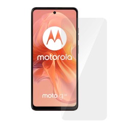 Folie sticla SILKASE Motorola Moto g04, Full display, transparenta