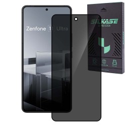 Folie sticla privacy SILKASE pentru Asus Zenfone 11 Ultra, Full Glue, Full display, negru Folie sticla privacy SILKASE pentru Asus Zenfone 11 Ultra, Full Glue, Full display, negru