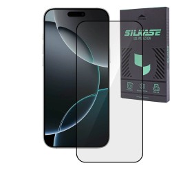 Folie sticla SILKASE pentru Apple iPhone 16 Pro, Full Glue, Full display, negru Folie sticla SILKASE pentru Apple iPhone 16 Pro, Full Glue, Full display, negru