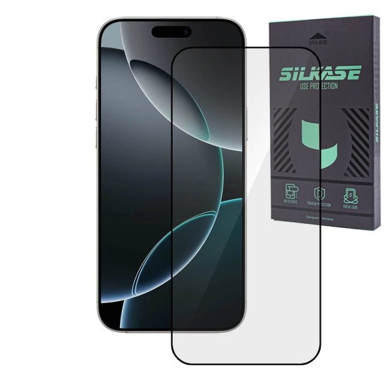 Folie sticla SILKASE pentru Apple iPhone 16 Pro Max, Full Glue, Full display, negru (SILKASE, iPhone 16 Pro Max) by www.silkase.ro Folie sticla SILKASE pentru Apple iPhone 16 Pro Max, Full Glue, Full display, negru (iPhone 16 Pro Max, F7237) by www.silkase.ro