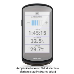 Folie SILKASE pentru Garmin Edge 1040 Solar, protectie ecran, silicon regenerabil Folie SILKASE pentru Garmin Edge 1040 Solar, protectie ecran, silicon regenerabil