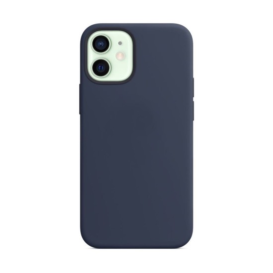 Husa compatibila cu Apple iPhone 12 Mini, SILKASE, magcase, culoare albastru inchis, liquid silicon (SILKASE, iPhone 12 Mini) by www.silkase.ro Husa compatibila cu Apple iPhone 12 Mini, SILKASE, magcase, culoare albastru inchis, liquid silicon (iPhone 12 Mini, H0080) by www.silkase.ro