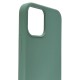 Husa compatibila cu Apple iPhone 12 Mini, SILKASE, magcase, culoare verde inchis, liquid silicon (iPhone 12 Mini, H0085) by www.silkase.ro
