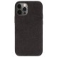 Husa compatibila cu Apple iPhone 12/12 Pro, SILKASE, alcantara, culoare negru (SILKASE, iPhone 12) by www.silkase.ro Husa compatibila cu Apple iPhone 12/12 Pro, SILKASE, alcantara, culoare negru (iPhone 12, H0098) by www.silkase.ro